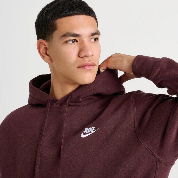 Nike Club Sweatsuit Fleece Tracksuit Men's Size 2XL Brown Turquoise Gift Set NEW - Picture 7 of 16